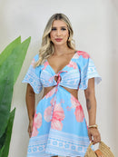 Macaquinho Estampado Feminino Soltinho Verão