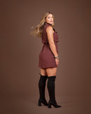 Vestido Serena Canela