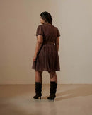 Vestido Olivia Caramelo