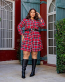 Vestido Xadrez Flanelado