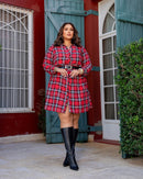 Vestido Xadrez Flanelado