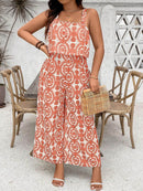 Macacão de pernas largas Élodie