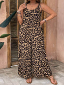 Macacão De Leopardo Com Cinto Solto Helo